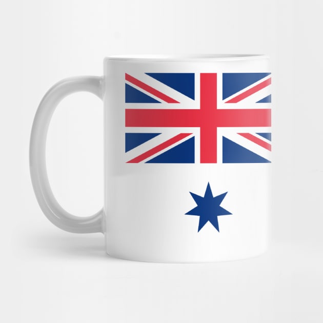 Australian White Ensign by Wickedcartoons